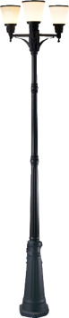 3-Head-Laterne (3x5 Watt, 3xD-158 x D-520 x H-2320mm)
